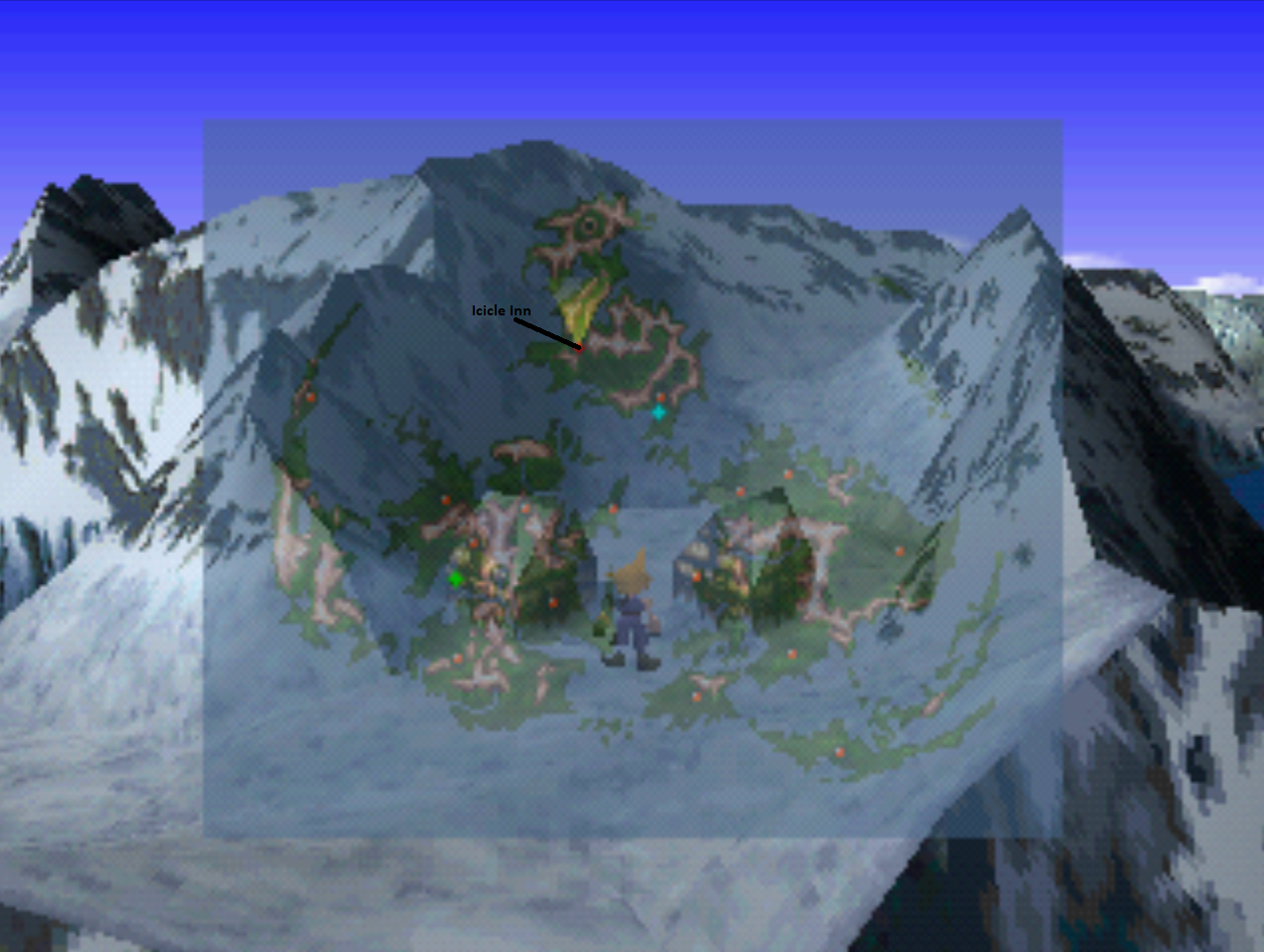 Icicle Inn - FF7 Walkthrough